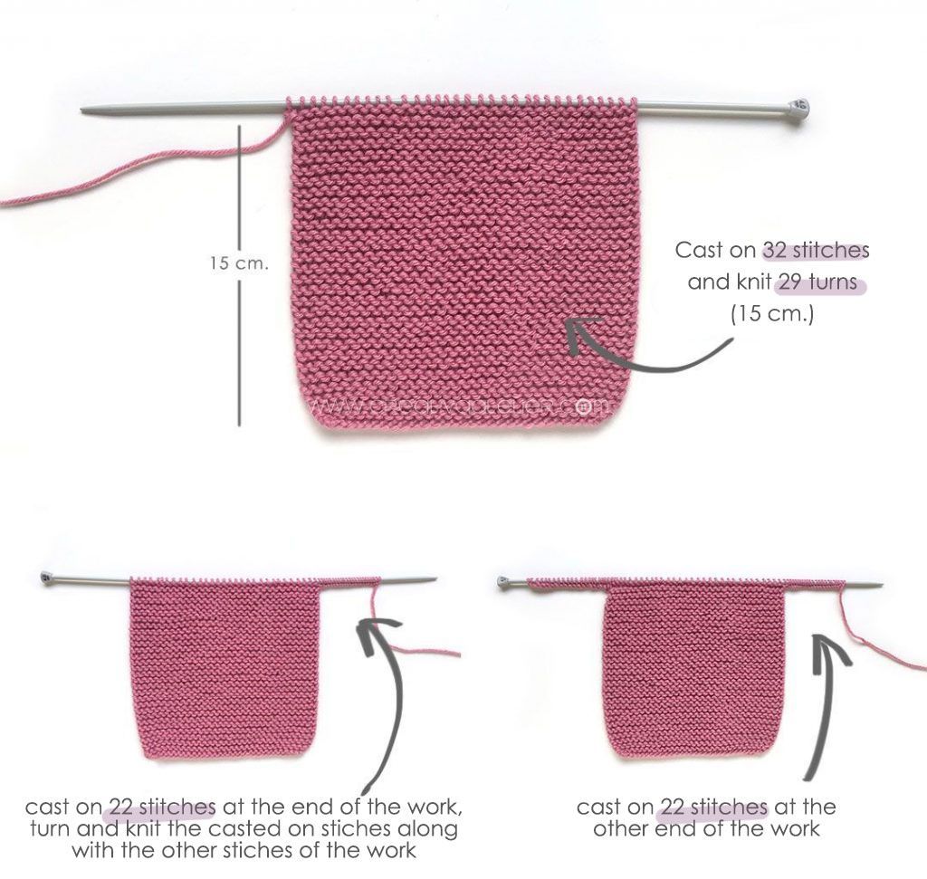 Knitted Baby Cardigan - PINK LADY - [ FREE Pattern & Tutorial ]