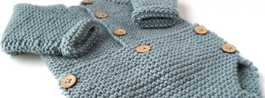 Knitted Onesie Free Pattern & Tutorial - Musgo Baby -
