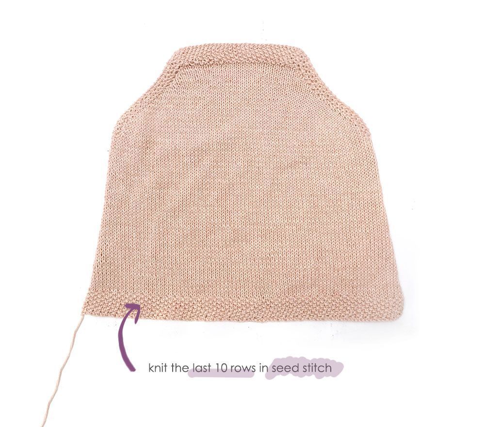 lba Knitted Top - Baby Pattern & Tutorial