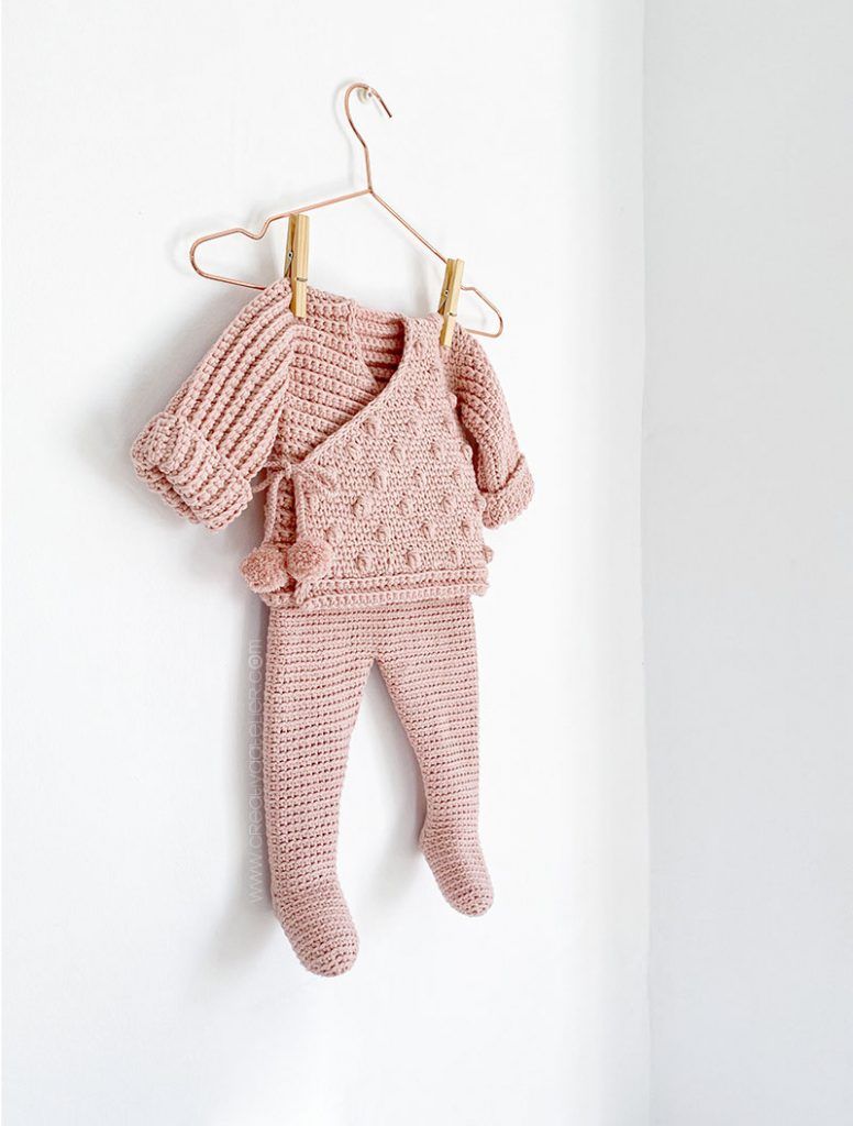 How to make crochet leggings for baby-Free Pattern and tutorial