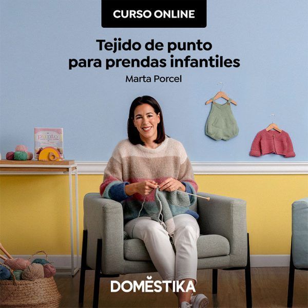 CURSO ONLINE - Tejido de punto para prendas infantiles