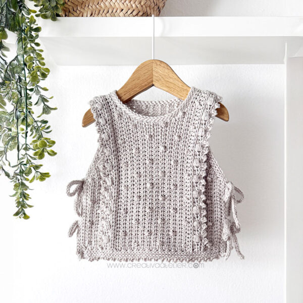 PICOTS Crochet Vest Pattern