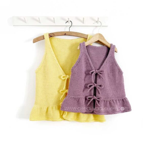 SORBETTO Knit Top Pattern